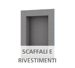 scaffali e rivestimenti